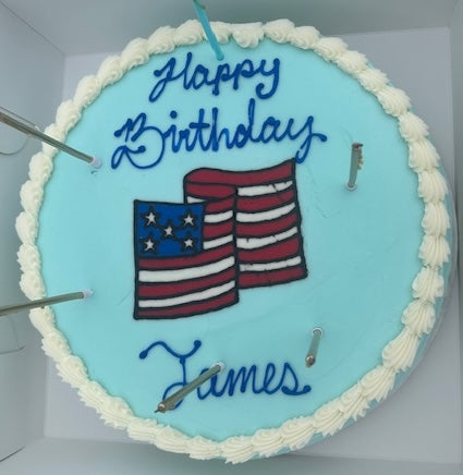 Stars & Stripes Cake