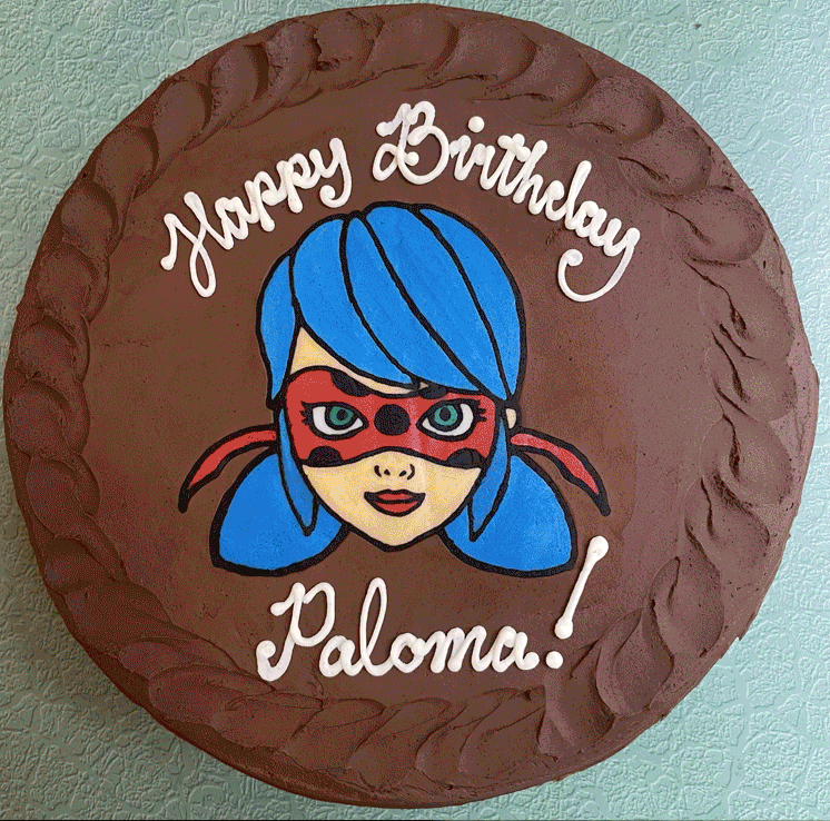 Hand-Drawn Cake