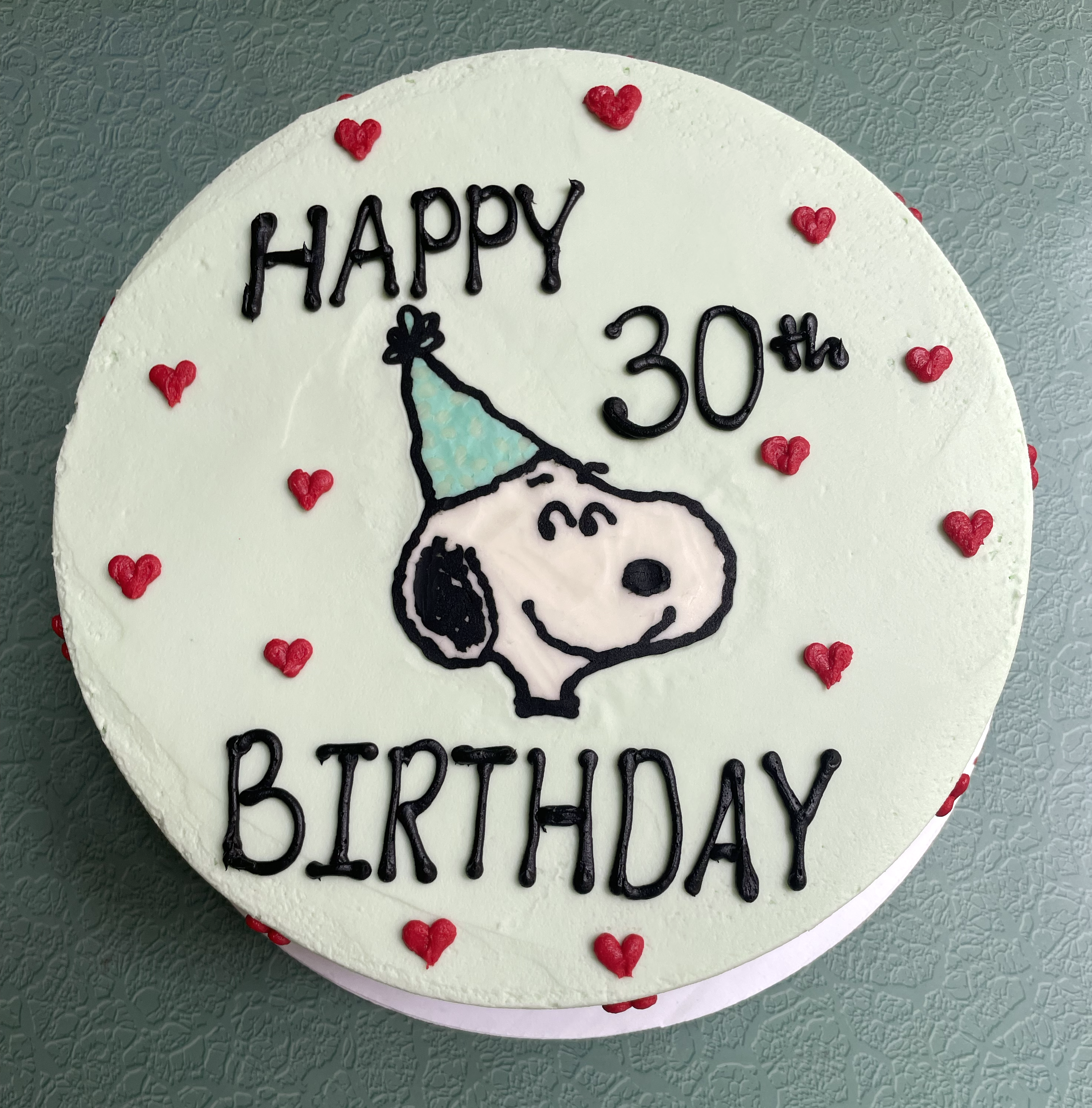 Hand-Drawn Cake