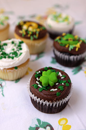 St Patrick's Day Cupcake