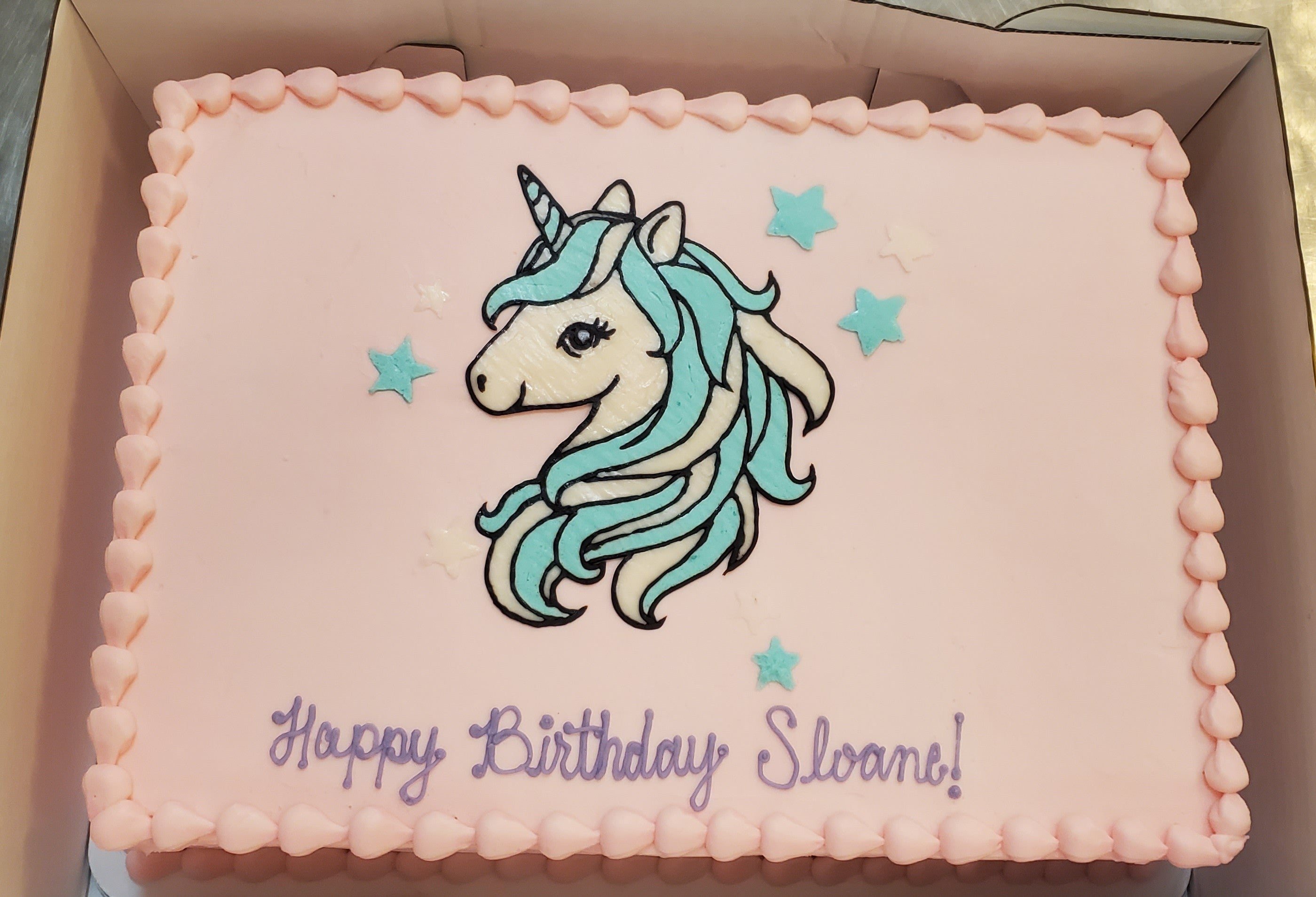 Hand-Drawn Cake