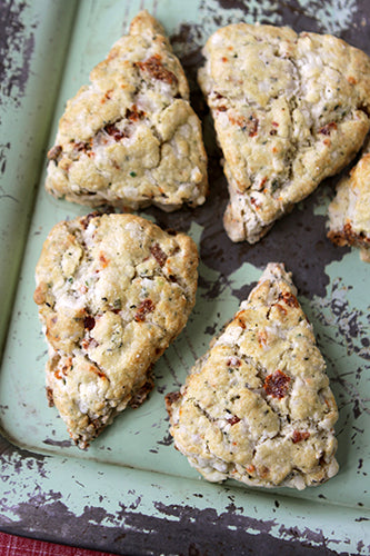 Sun-Dried Tomato & Swiss Cheese Scone