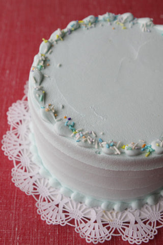 Vanilla Cake with Vanilla Buttercream