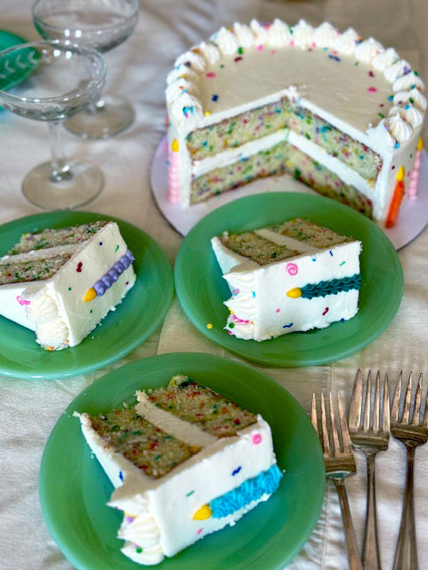 Birthday Blow-Out Cake
