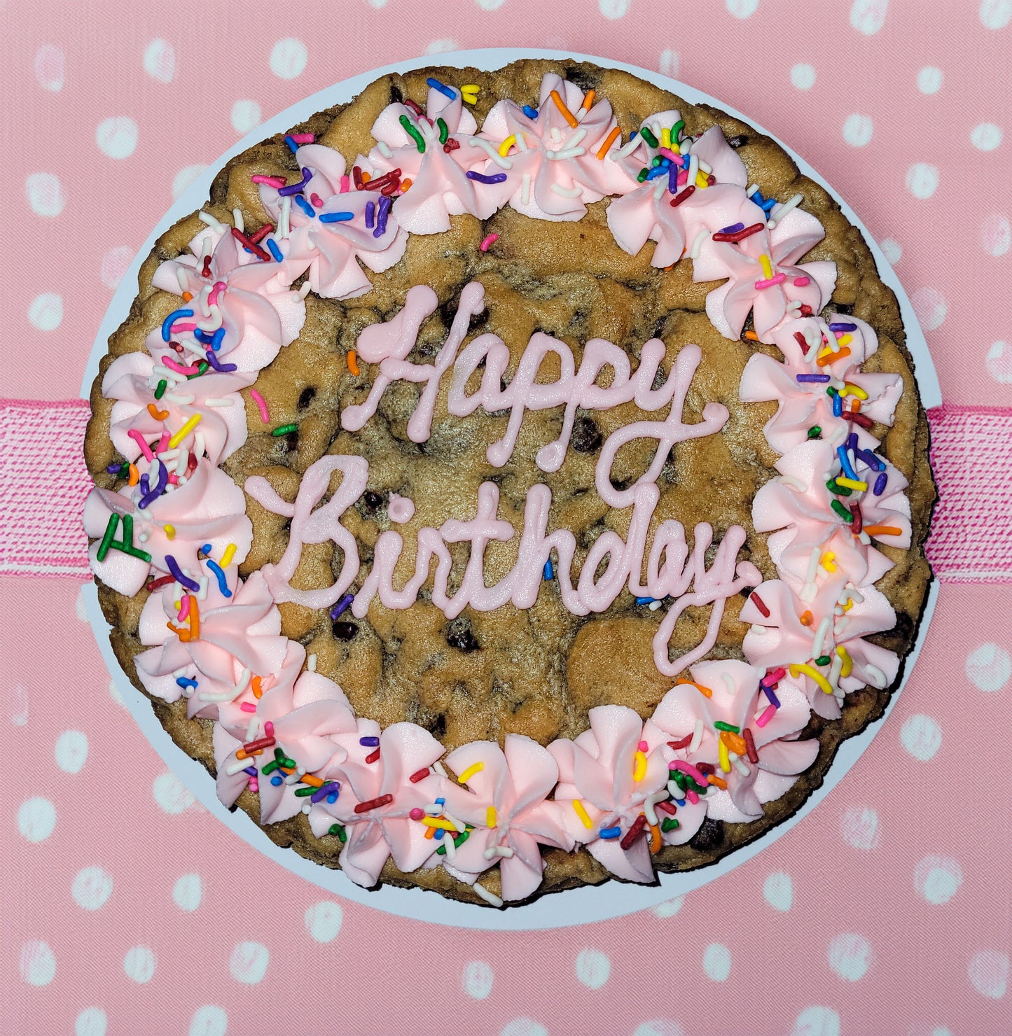 Chocolate Chip Cookie Cake