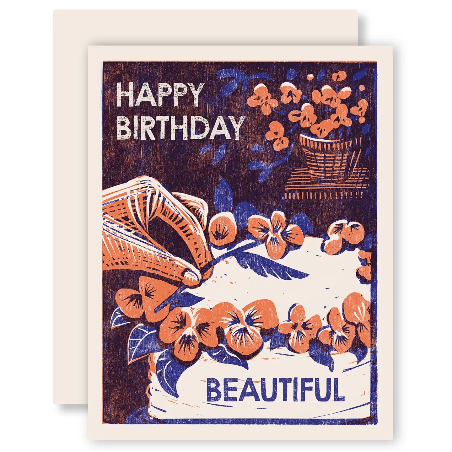 Letterpress Greeting Card