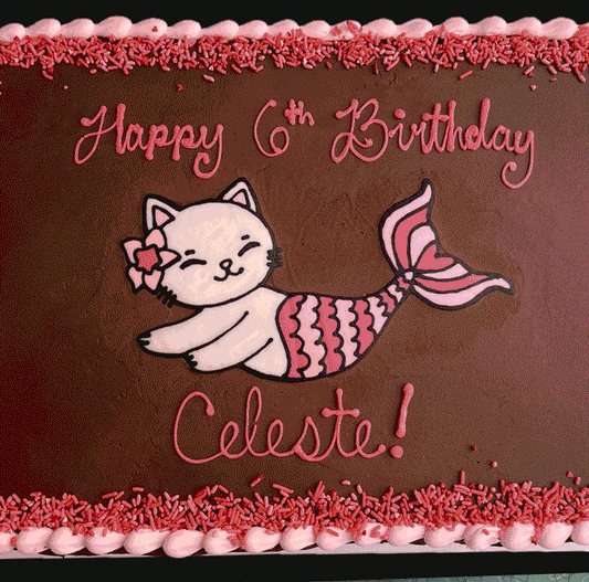Hand-Drawn Cake