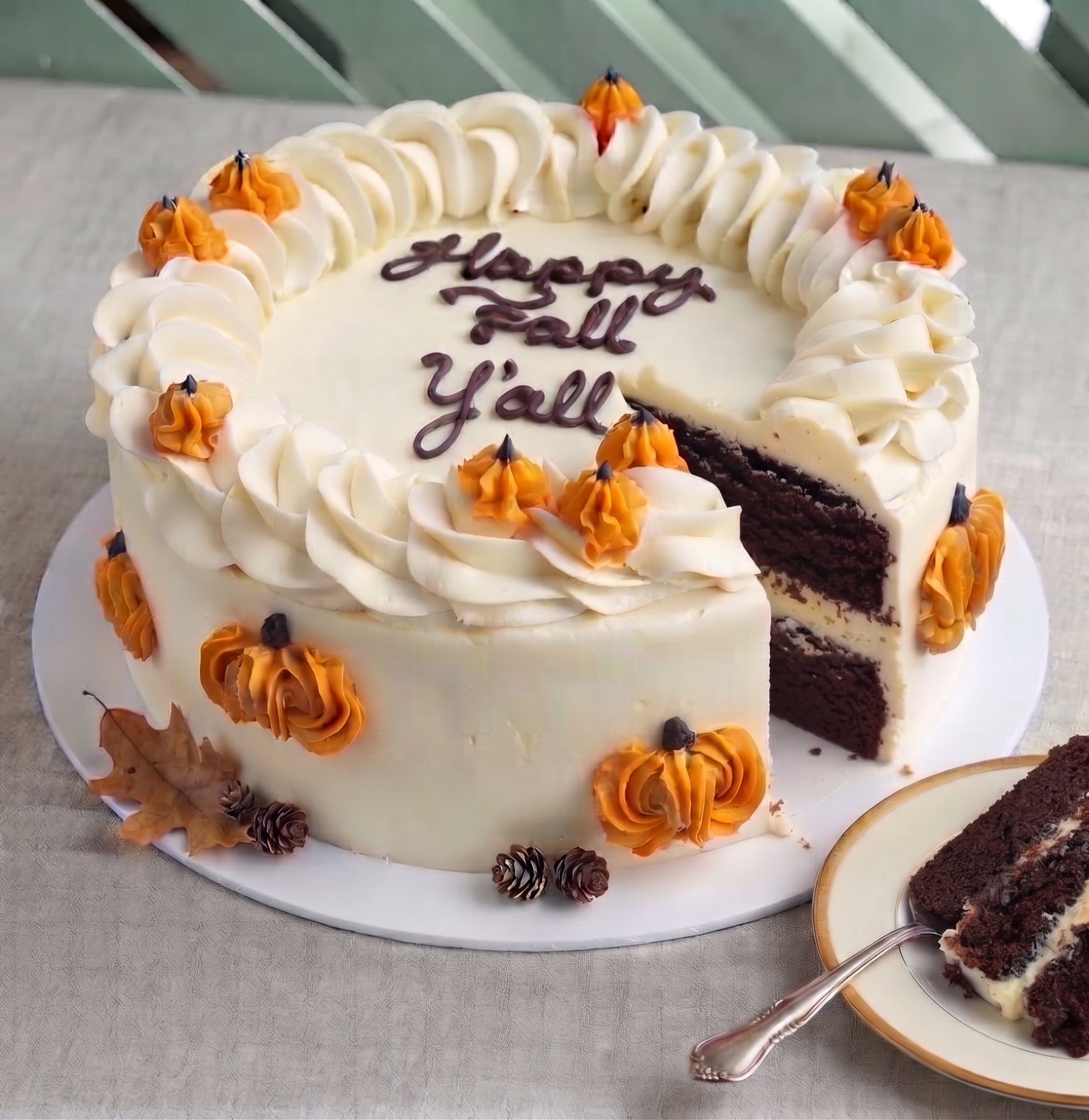 Happy Fall Y'all! Cake