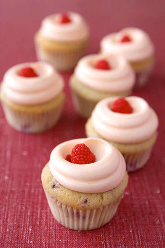 Raspberry Citrus Cupcake