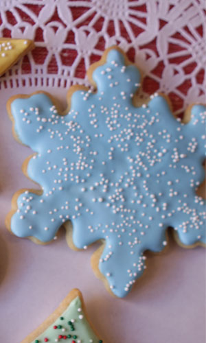 Snowflake Sugar Cookie