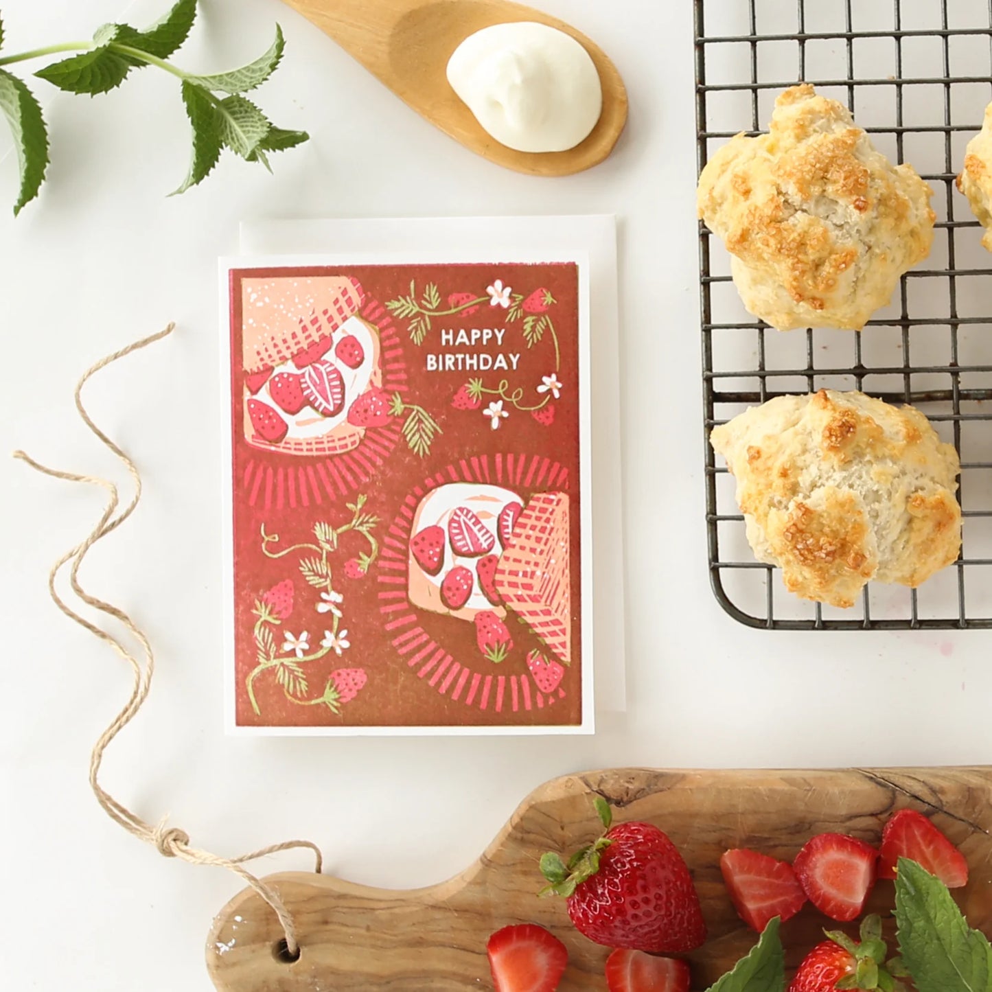 Letterpress Greeting Card