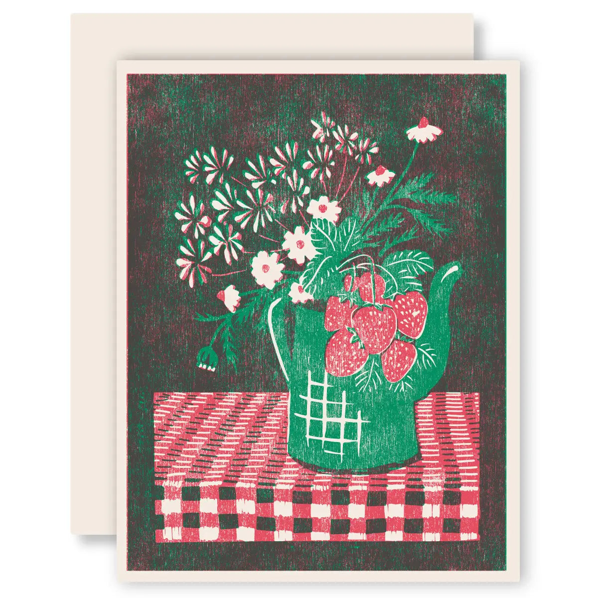Letterpress Greeting Card