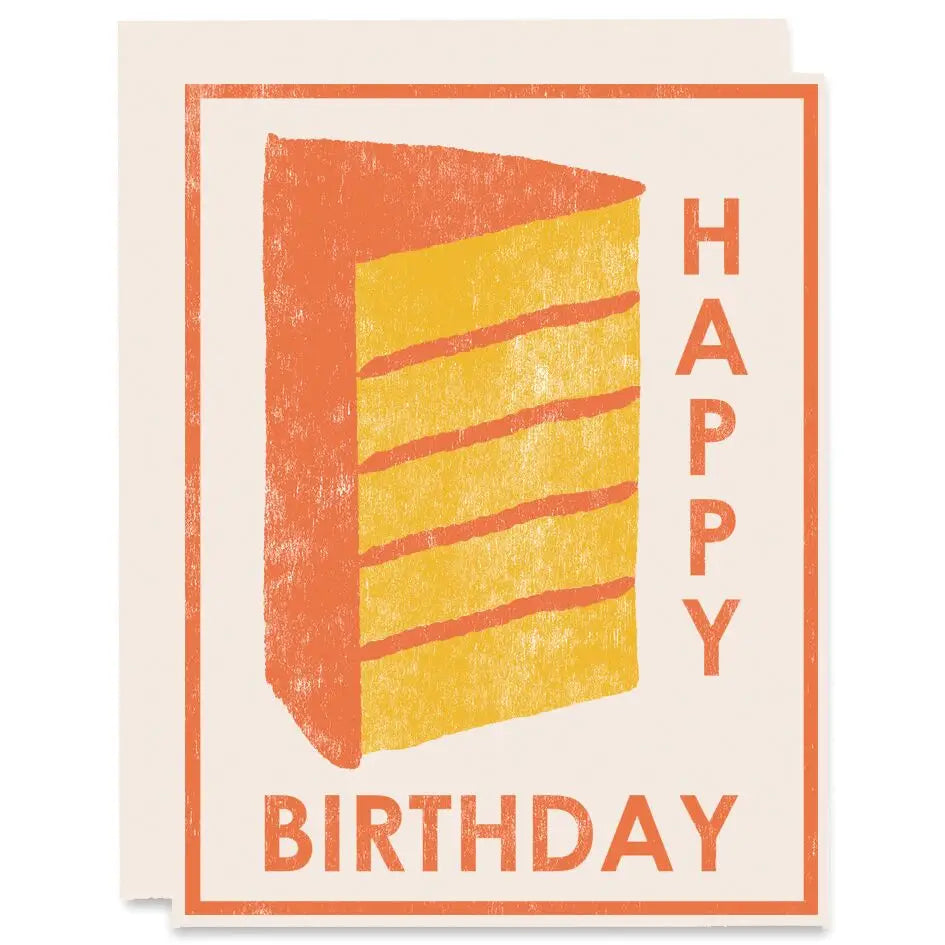 Letterpress Greeting Card